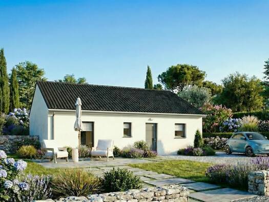 Terrain avec maison neuve à vendre 159 764 € 4 pièces 3 chambres 90 m² 2 121 m² de terrain Molinet 03510