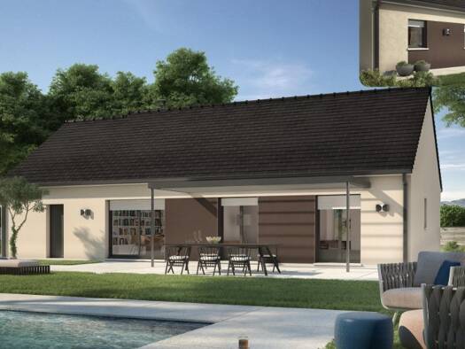 Terrain avec maison neuve à vendre 189 000 € 4 pièces 3 chambres 73 m² 716 m² de terrain Beaufay 72110