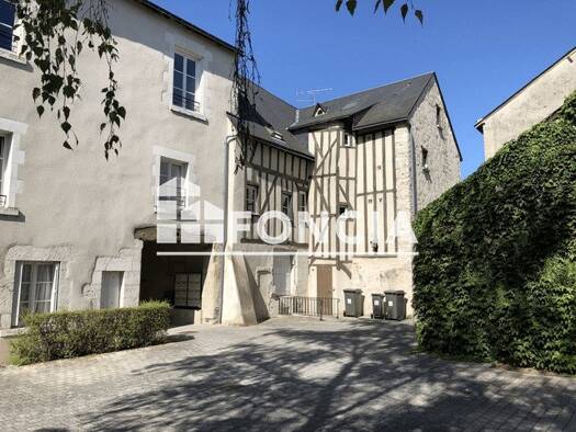 Appartement à louer 650 € 3 pièces 2 chambres 55,3 m² 1er étage Centre Ville Blois 41000