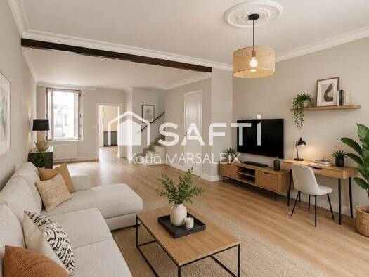 Maison à vendre 118 800 € 4 pièces 2 chambres 85 m² 109 m² de terrain Centre Ville-Les Marins Châteauroux 36000