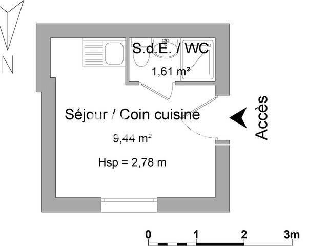 Maison à louer, 11m², LA ROCHELLE