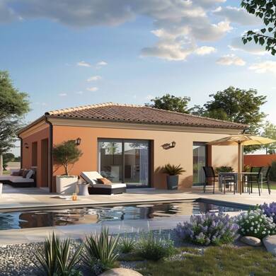 Terrain avec maison neuve à vendre 327 400 € Ouest Prades-le-Lez 34730