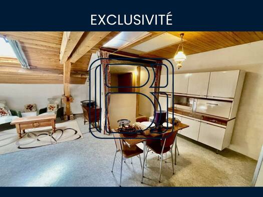 Appartement à vendre 39 500 € 3 pièces 2 chambres 55,3 m² Étage 3/3 Nord Ambert 63600