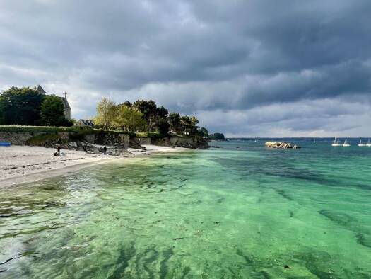 Appartement à vendre 210 000 € 2 pièces 1 chambre 39 m² Étage 1/2 Beg-Meil Fouesnant 29170