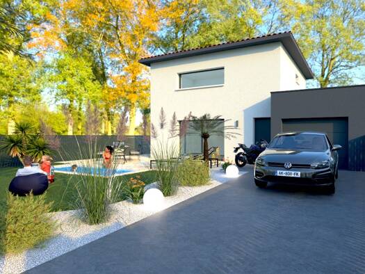 Terrain avec maison neuve à vendre 301 000 € 4 pièces 3 chambres 90 m² 480 m² de terrain Brignac 34800