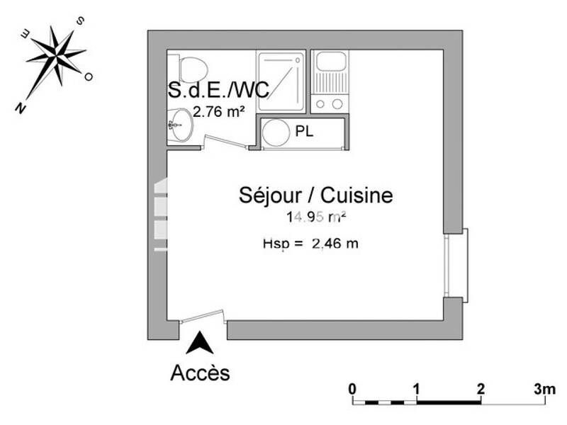 Maison à louer, 18m², BREST