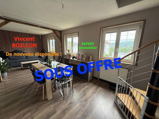 Maison à vendre 139 900 € 4 pièces 3 chambres 85 m² 610 m² de terrain Courcelles-lès-Montbéliard 25420