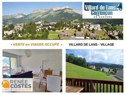 Appartement en viager occupé Bouquet 174 565 € 3 pièces 2 chambres 69 m² Étage 2/3 Villard de Lans 38250