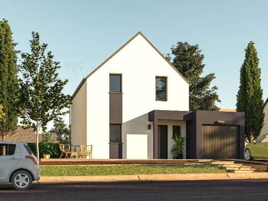 Terrain avec maison neuve à vendre 365 000 € 5 pièces 4 chambres 115 m² 602 m² de terrain Cléder 29233