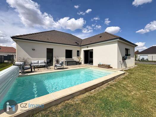 Maison de plain-pied à vendre 367 000 € 6 pièces 4 chambres 128 m² 587 m² de terrain Saint-Germain 10120