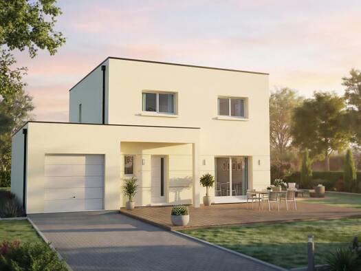 Terrain avec maison neuve à vendre 196 000 € 4 pièces 3 chambres 110 m² 750 m² de terrain Yerville 76760