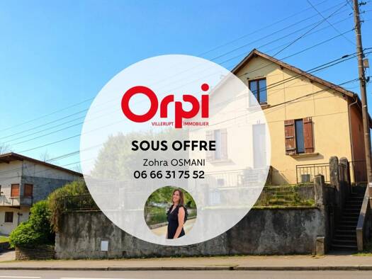 Maison à vendre 149 000 € 4 pièces 3 chambres 92 m² 1 032 m² de terrain Le Plateau Mont-Saint-Martin 54350