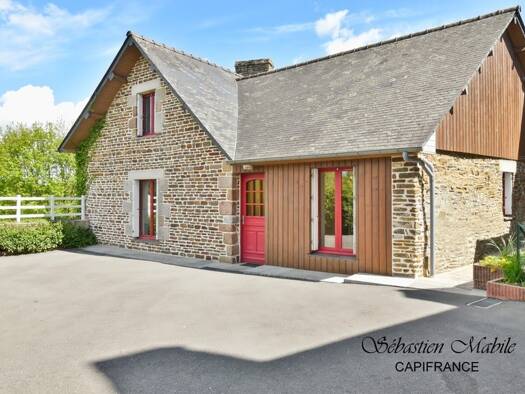 Maison à vendre 149 500 € 3 pièces 2 chambres 70 m² 455 m² de terrain Saint-James 50240