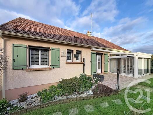 Maison de plain-pied à vendre 236 500 € 5 pièces 3 chambres 97 m² Mainvilliers 28300