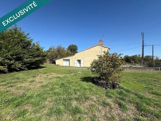 Maison à vendre 55 000 € 3 pièces 2 chambres 64 m² 759 m² de terrain Lageon 79200