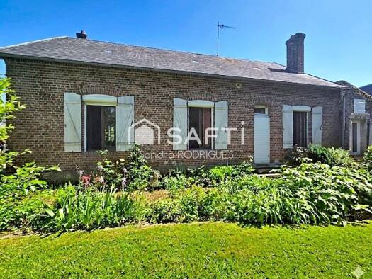 Maison à vendre 120 500 € 5 pièces 3 chambres 121 m² 1 111 m² de terrain Pleine-Selve 02240
