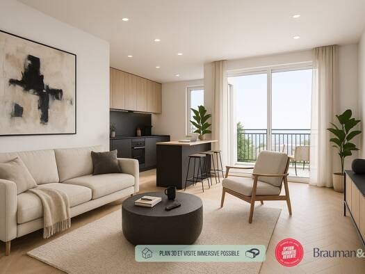 Appartement à vendre - neuf 393 000 € 4 pièces 3 chambres 82 m² 1er étage Morainvilliers 78630