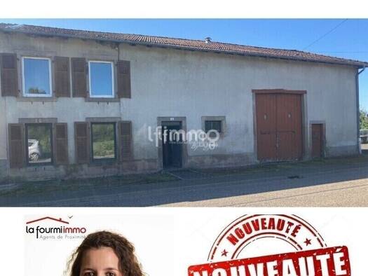 Maison à vendre 45 000 € 5 pièces 3 chambres 140 m² 441 m² de terrain Bourgaltroff 57260