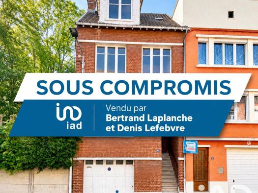 Maison de ville à vendre 190 000 € 5 pièces 4 chambres 106 m² 106 m² de terrain Vauban Arras 62000