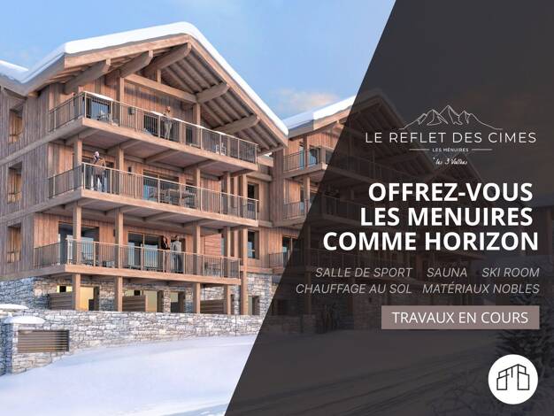 Duplex à vendre - neuf 1 899 000 € 5 pièces 4 chambres 154 m² dès le 31/12/2026 Les Menuires Les Belleville 73440