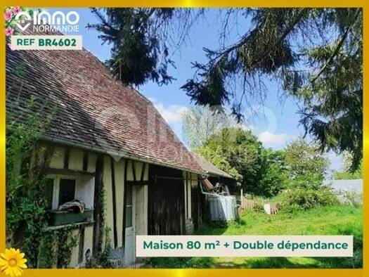 Maison à vendre 134 600 € 4 pièces 2 chambres 78,4 m² Mesnil-en-Ouche 27330