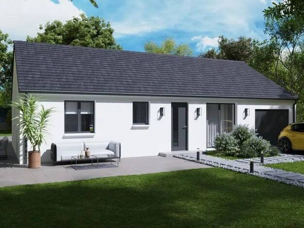 Terrain avec maison neuve à vendre 230 314 € 4 pièces 3 chambres 80 m² 598 m² de terrain Bouligny 55240