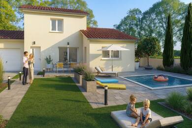 Terrain avec maison neuve à vendre 283 000 € Pont-de-Vaux 01190
