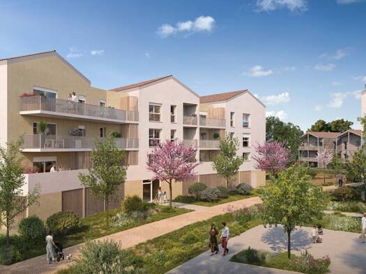 Appartement à vendre - neuf 244 000 € 3 pièces 1 chambre 70,3 m² 3ème étage Zone d'Activité Est Riom 63200