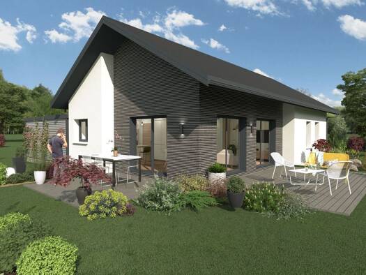 Terrain avec maison neuve à vendre 314 395 € 3 pièces 2 chambres 76 m² 598 m² de terrain Saint-Quay-Portrieux 22410