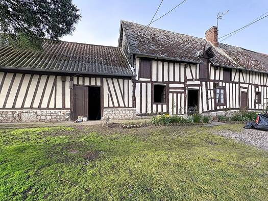 Maison à vendre 99 900 € 4 pièces 2 chambres 71 m² 3 134 m² de terrain Aizier 27500