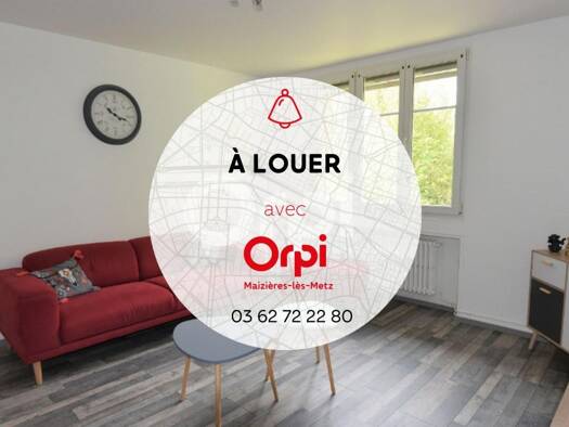 Appartement à louer 630 € 2 pièces 1 chambre 42,8 m² 2ème étage Silvange Marange-Silvange 57535