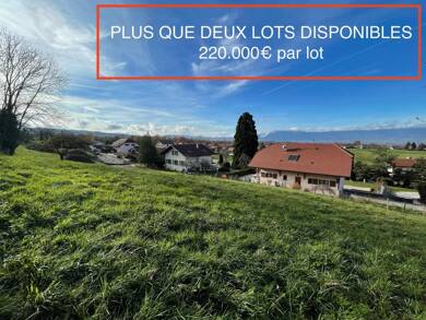 Terrain constructible à vendre 220 000 € 390 m² de terrain Neydens 74160