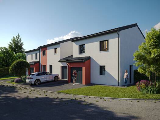 Pavillon à vendre - neuf 200 000 € 4 pièces 3 chambres 89 m² Le Mas bouyol Limoges 87000