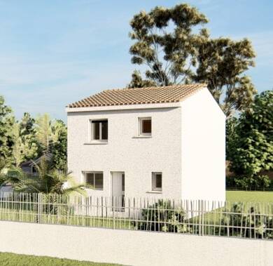 Terrain avec maison neuve à vendre 395 051 € 4 pièces 3 chambres 90 m² 642 m² de terrain Cuers 83390
