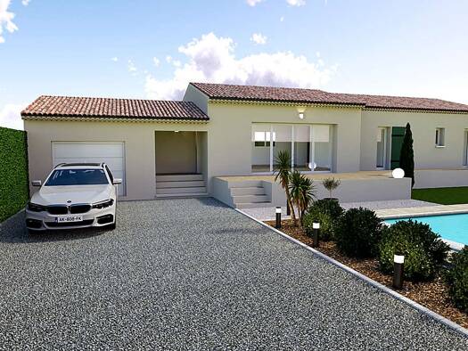 Terrain avec maison neuve à vendre 273 900 € 4 pièces 3 chambres 91 m² 401 m² de terrain Caumont-sur-Durance 84510