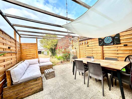 Maison à vendre 193 000 € 4 pièces 2 chambres 96 m² 263 m² de terrain Haute Loge-Tissage-Chapelle Vandamme-Rocher Hazebrouck 59190