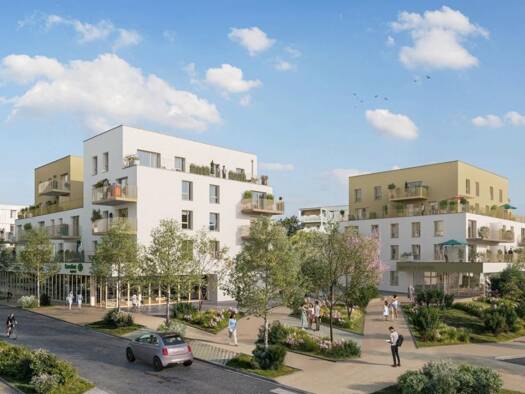 Appartement à vendre - neuf 139 000 € 2 pièces 1 chambre 43 m² Étage 1/4 Lann Gazec Lanester 56600