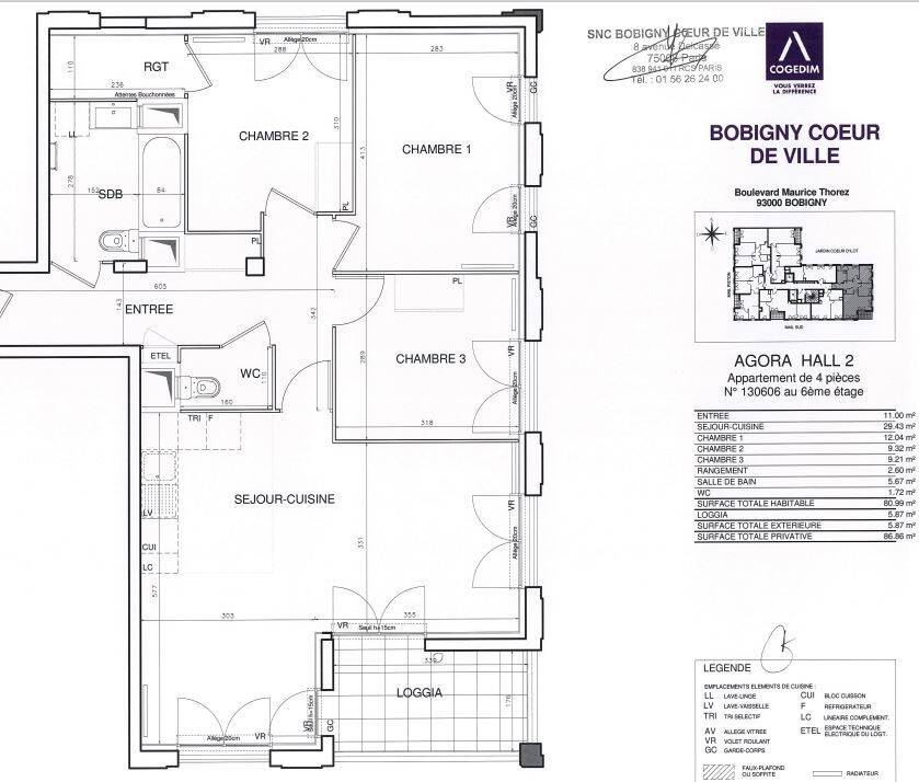 Maison à louer, 81m², BOBIGNY