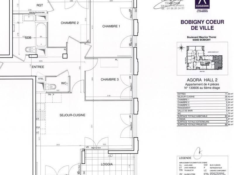 Maison à louer, 81m², BOBIGNY