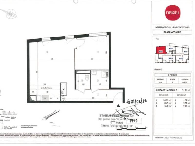 Maison à louer, 51m², MONTREUIL