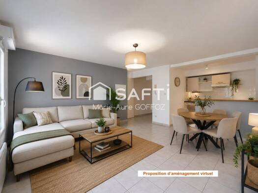 Appartement à vendre 159 000 € 2 pièces 1 chambre 45 m² Étage 1/2 Centre Ville Saint-Médard-en-Jalles 33160