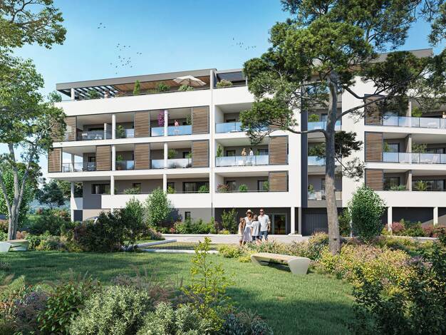 Appartement à vendre - neuf 274 800 € 3 pièces 2 chambres 81,4 m² dès le 30/06/2027 Centre Ville Tain-l'Hermitage 26600