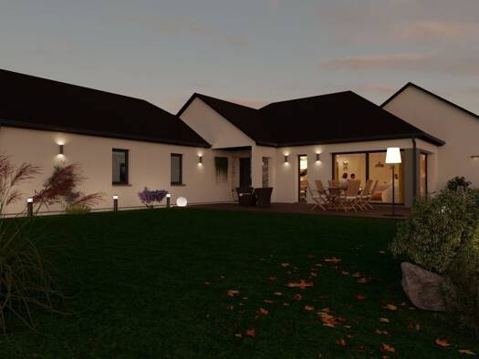 Terrain avec maison neuve à vendre 355 039 € 6 pièces 4 chambres 140 m² 528 m² de terrain Saint Bonnet Yzeure 03400