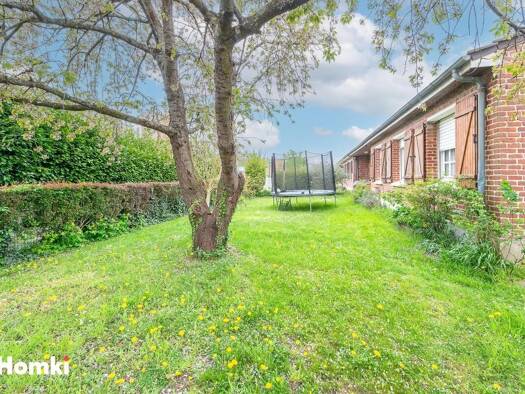 Maison de plain-pied à vendre 164 900 € 7 pièces 5 chambres 132 m² 603 m² de terrain Sud Ouest Condé-sur-l'Escaut 59163