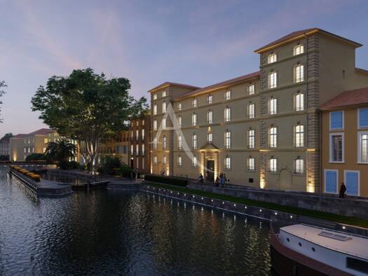 Appartement à louer - Première occupation 490 € 1 pièce 34 m² RDC/3 Bourg-Charité Narbonne 11100