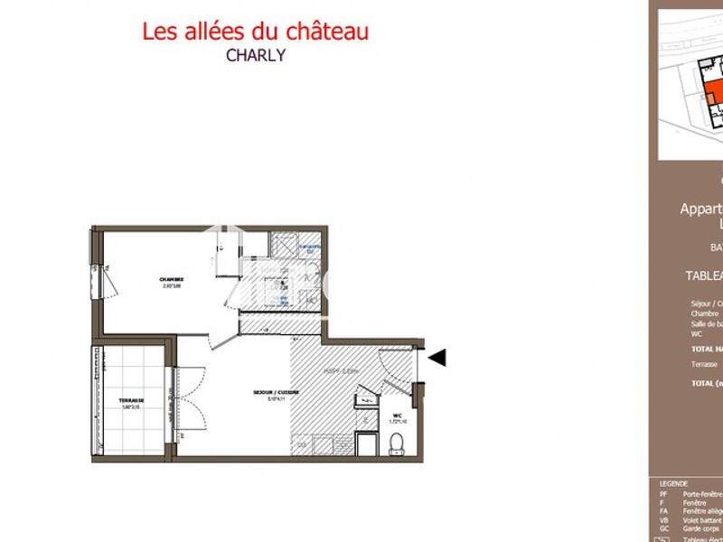 Maison à louer, 39m², CHARLY