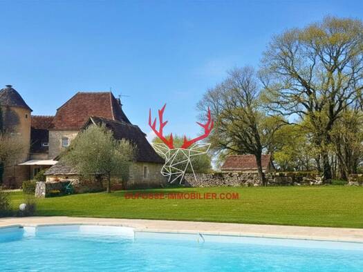 Maison à vendre 750 000 € 6 pièces 3 chambres 205 m² 69 576 m² de terrain Rocamadour 46500