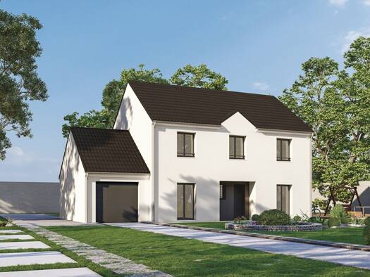 Terrain avec maison neuve à vendre 318 900 € 6 pièces 5 chambres 151 m² 712 m² de terrain Coulommiers 77120