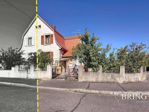 Maison à vendre 165 000 € 3 pièces 2 chambres 91 m² 308 m² de terrain Ensisheim 68190