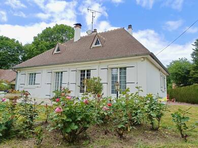 Maison de plain-pied à vendre 183 500 € 3 pièces 2 chambres 81 m² 1 680 m² de terrain Louversey 27190